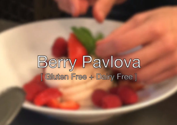 Berry Pavlova Gluten & Dairy Free
